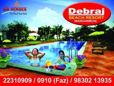 Debraj Beach Resort 曼达莫尼 外观 照片